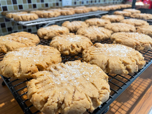 Brown Butter Peanut Butter Cookies